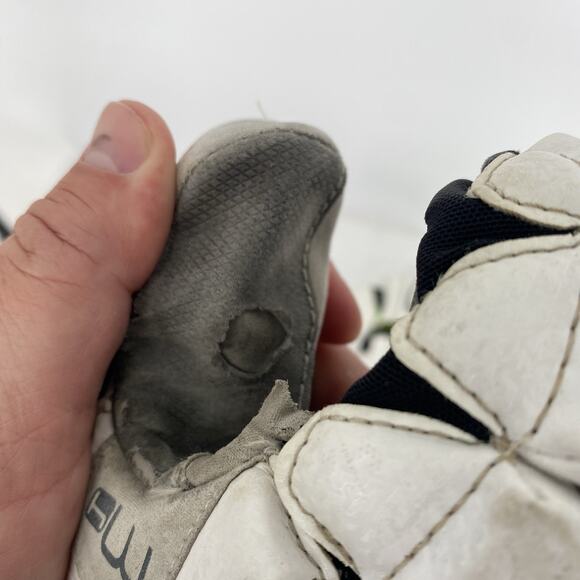 Maverick M4 375 Large 13” Lacrosse Gloves White - Picture 5 of 11